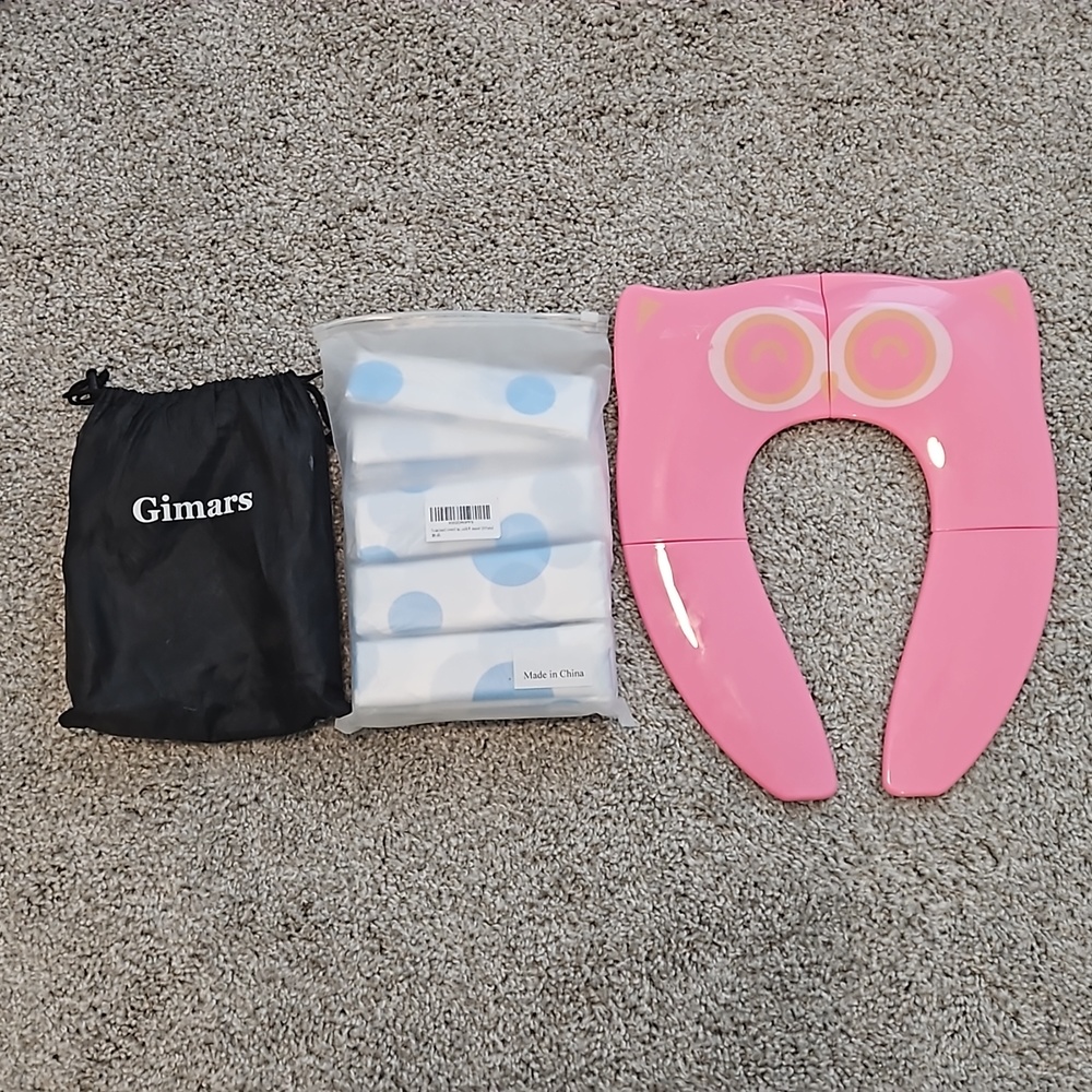 Travel potty and toilet seat covers